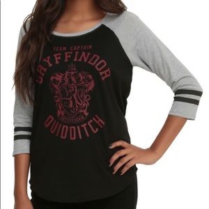 Harry Potter Women’s Gryffindor Quidditch Team Tee